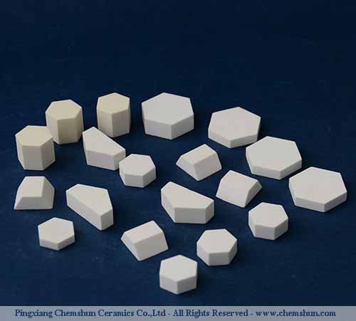 Alumina Ceramic Hexagonal Tile