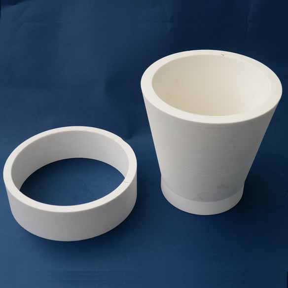 Chemshun Wear resistant cyclone pipe liner  (also called ceramic tubes or ceramic cylinder rings) mainly include elbows, straight pipes, tees, reducer pipes, etc