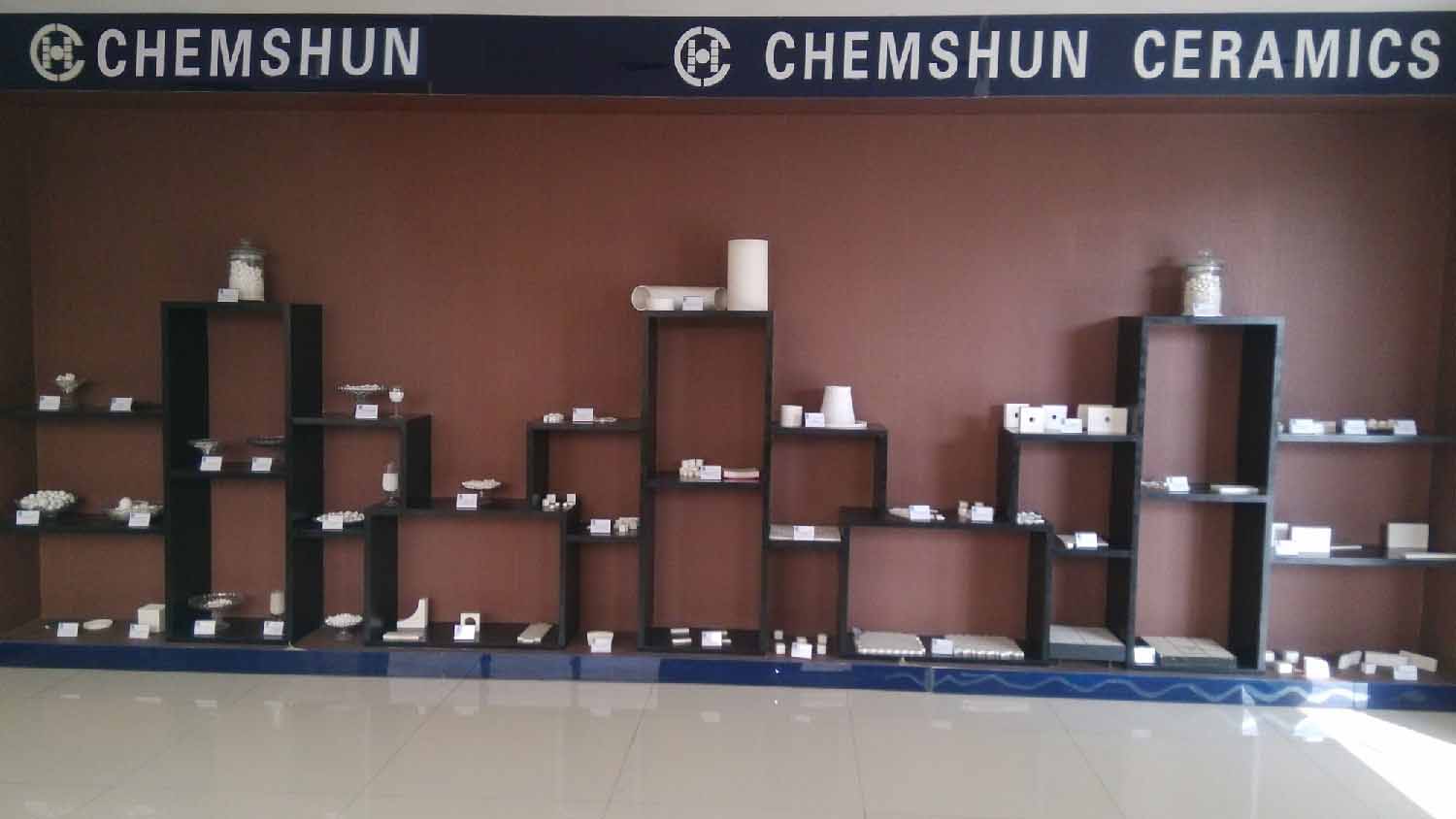 Chemshun Ceramics show room 