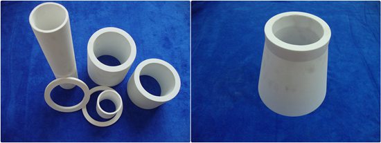 Wear resistant ceramic pipe