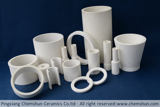 Chemshun tube/pipe liner including alumina ceramic tube/pipe, alumina ring, alumina cyclone and so on.