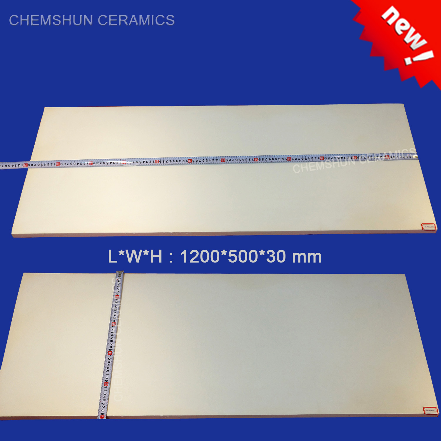  High Purity Alumina Baseboard for LCD Manufacturing Equipment 