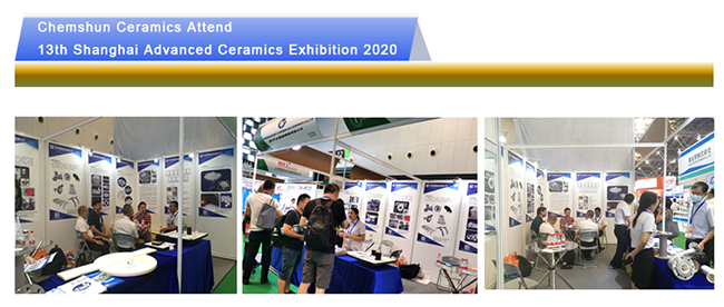 CHEMSHUN CERAMICS Attened 13th Shanghai advanced ceramics exhibition in 2020