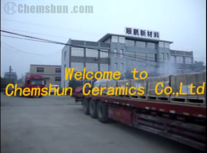 Pingxiang chemshun ceramics production capacity reach 5000ton / year