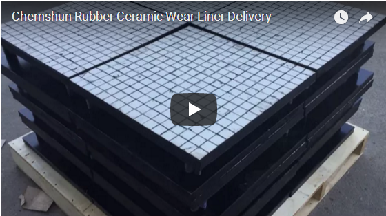 Chemshun Rubber Ceramic Wear Liner Delivery