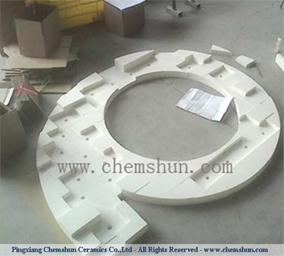 Pingxiang chemshun abrasion resistant cyclone lining Pingxiang chemshun abrasion resistant cyclone lining