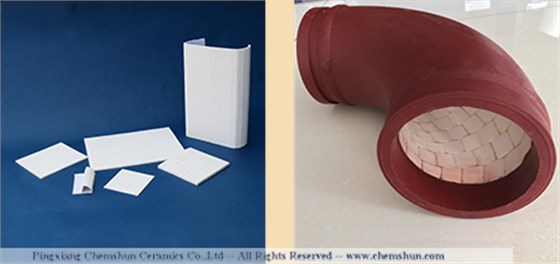 Chemshun ceramic linings lined pipe Chemshun ceramic linings lined pipe
