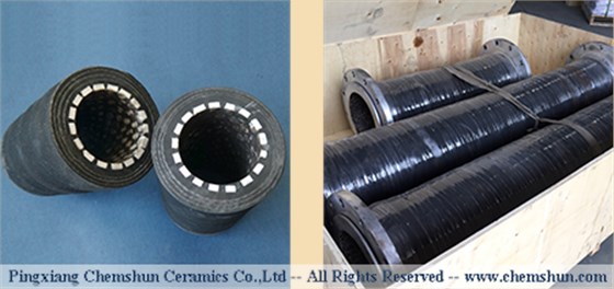 Chemshun ceramic rubber composite hose Chemshun ceramic rubber composite hose